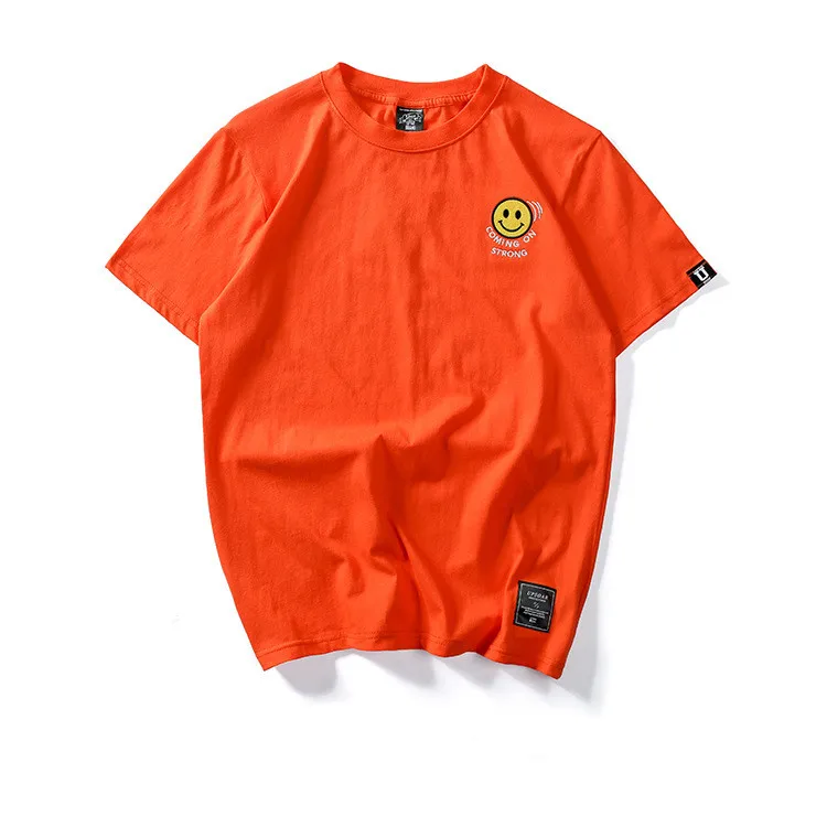 BOLUBAO New Printed Men's T-Shirt Summer Short Sleeve Tops Tees Hip Hop Casual Cotton Men T Shirts Fashion Street Clothing