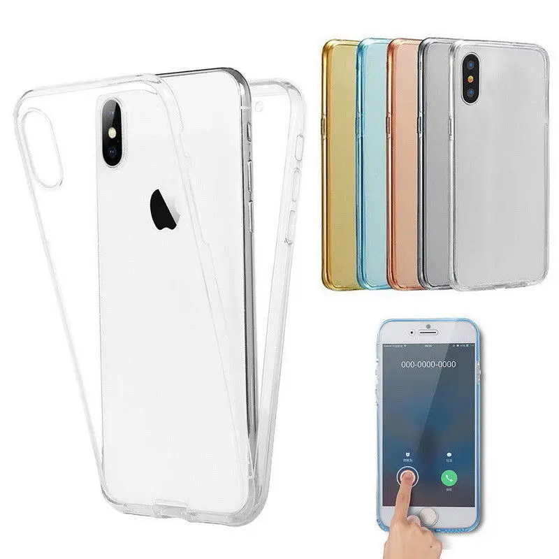 Чехол для iPhone 12 Pro 11 Max полноразмерный защитный чехол из ТПУ XS XR Apple 7 8 Plus 6 Plus|case for