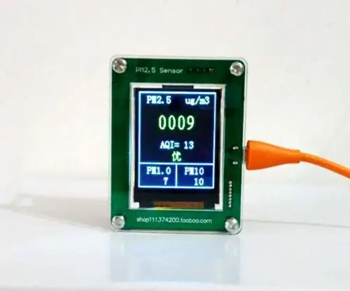 Лазерный PM2.5 детектор мониторинга качества воздуха пыли haze измерения G3 датчик на