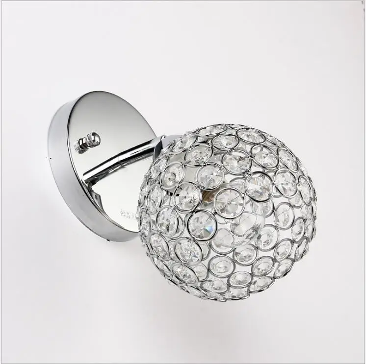 L современный модный хрустальный полый настенный светильник Современный