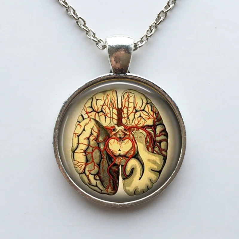 Бесплатная доставка ювелирные изделия в стиле стимпанк ожерелье с анатомическим