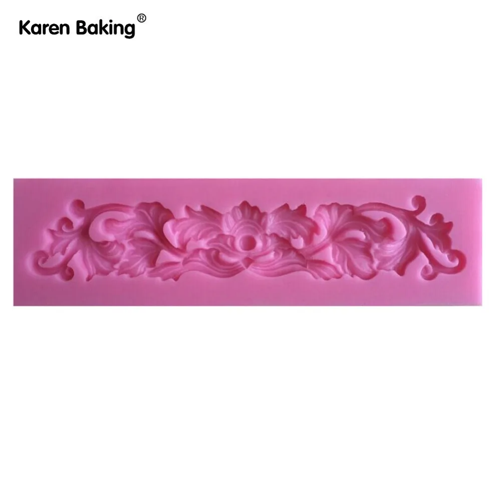 Красивая кружевная паста для кайма мастики формы торта мыла шоколада кухни