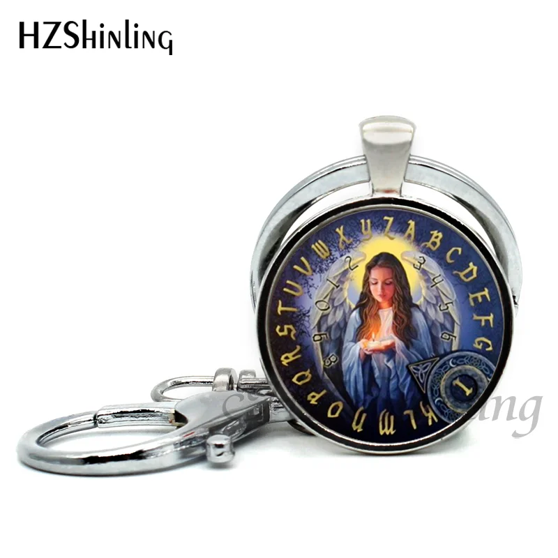 Новый модный брелок Ouija Модный Круглый стеклянный купол фото оптовая продажа|fashion