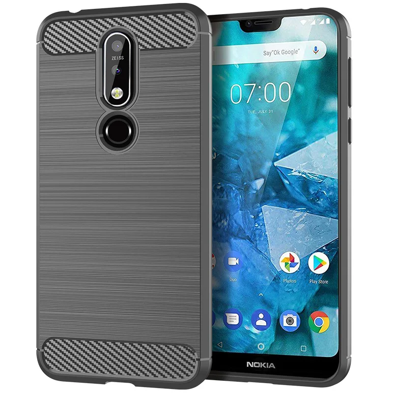 ETECLA For Nokia 5 Case Cover Nokia5 Premium Original Silicone Shockproof Protective TPU |