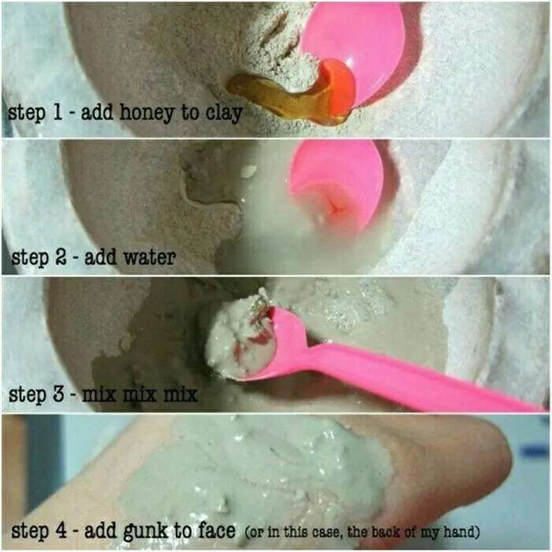 Ацтекская секретная индийская целебная глина маска порошок кальциевая