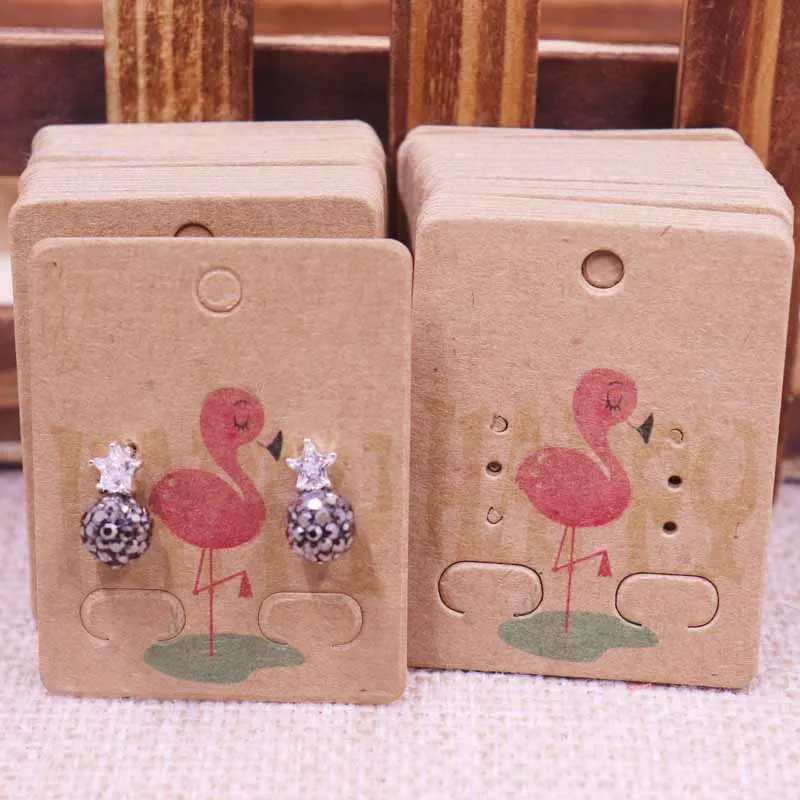 card same as pic 100 шт ювелирные изделия дисплей карты серьги 4x5 см серьги карты подвешенная бирка DIY Сережка-гвоздик Ювелирная карта-упаковка - Цвет: card same as pic