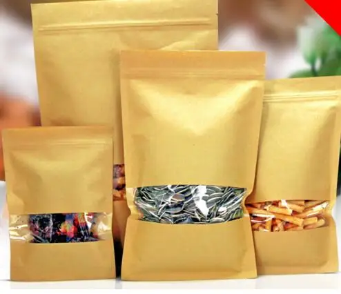 Принимаем печать логотипа личный 50 шт Кофе семена сладости Ziplock крафт бумажный