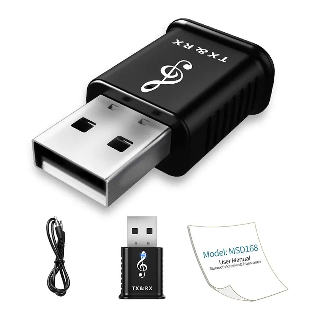 Лидер продаж 2 в 1 USB Bluetooth приемник 5 0 Dongles динамик мышь Музыка Аудио адаптер