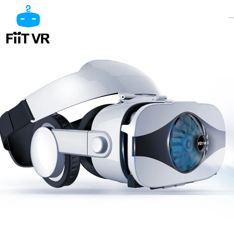 Fiit VR 5F версия гарнитуры Вентилятор охлаждения виртуальной реальности очки 3D очки Deluxe Edition шлемы смартфон дополнительный контроллер
