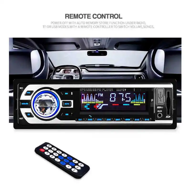 Автомобильный MP3-плеер/ЖК-дисплей Дисплей 12V 8027BT автомобиль радио mp3 Поддержка USB/SD/MMC карты памяти/FM/WMA/пульт дистанционного управления автомобиля радио MP3 плеер