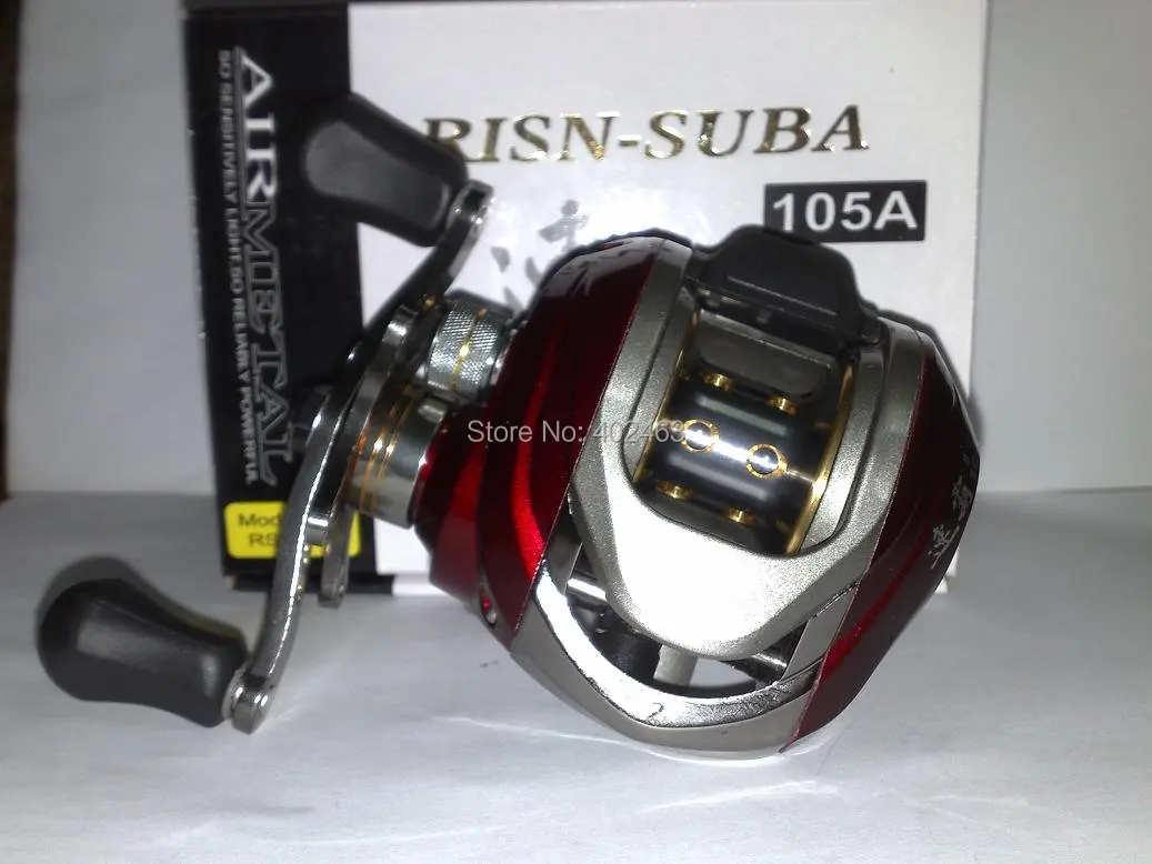 Лур Рыбалка baitcasting рыболовная катушка прямо Risn 105-А в Одну сторону + 8