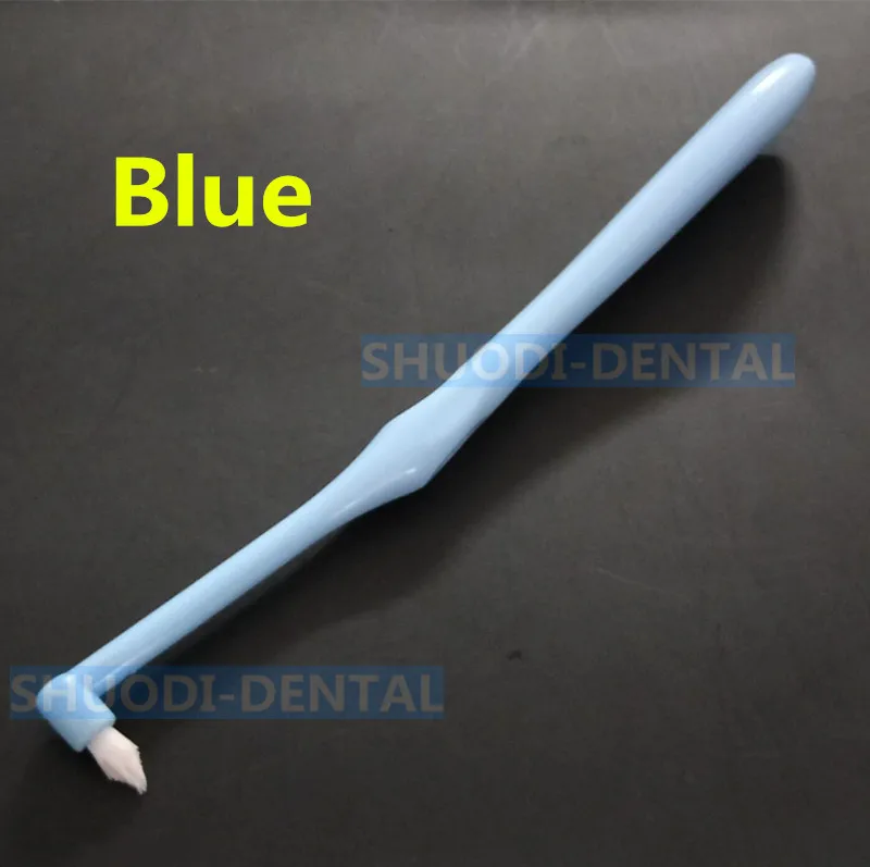 1 Pcs of Blue Ортодонтическая щеточка Зубная щётка гнилые электрическая зубная щетка для чистки межзубных пространств, головные уборы, маленькие размеры, туфли с острым средство для нежной глубокой чистки зубная нить Уход за полостью рта гигиена - Цвет: 1 Pcs of Blue