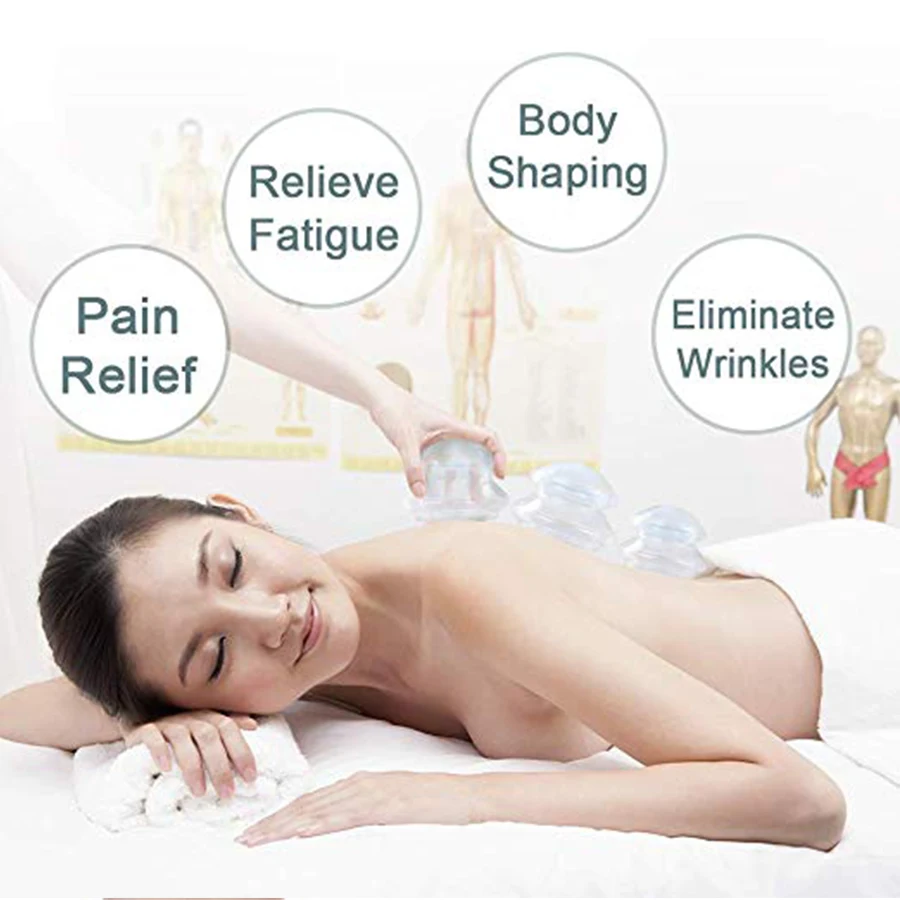 Набор силиконовых банок антицеллюлитные китайские Банки устройство для