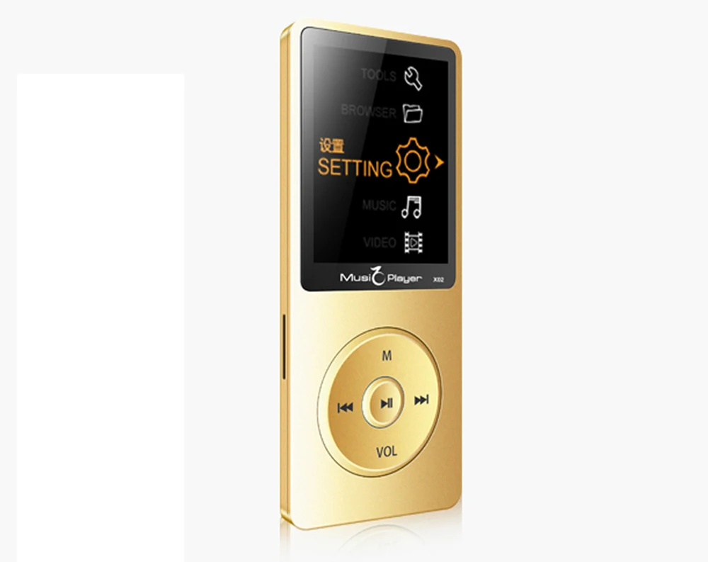 IQQ X02 MP3 музыкальный плеер с динамиком английский язык слушать обучение без потерь качество звука поддержка 64 ГБ карта 80 часов MP3 HiFi плеер