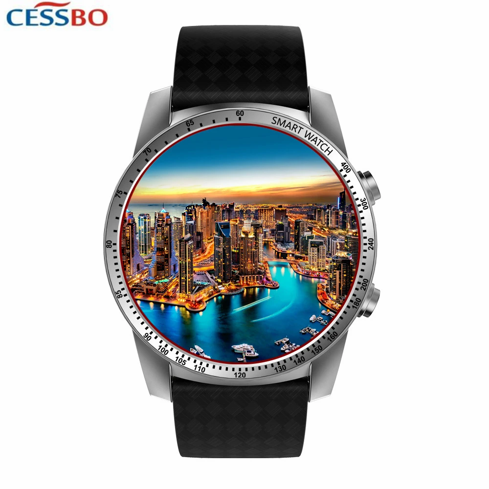 Классические деловые мужские Смарт часы CESSBO KW99 3G сим карта Bluetooth Wi Fi приложение
