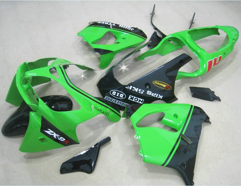 

Fit For Kawasaki Ninja Fairings ZX9R 2003 2002 02 03 ( Green ) Racing Fairing Kit free EMS XX74