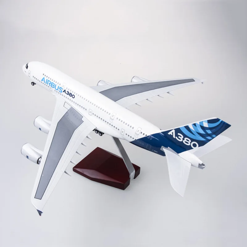 1/160 масштабная модель полученная литьем под давлением самолет Airbus A380 прототип