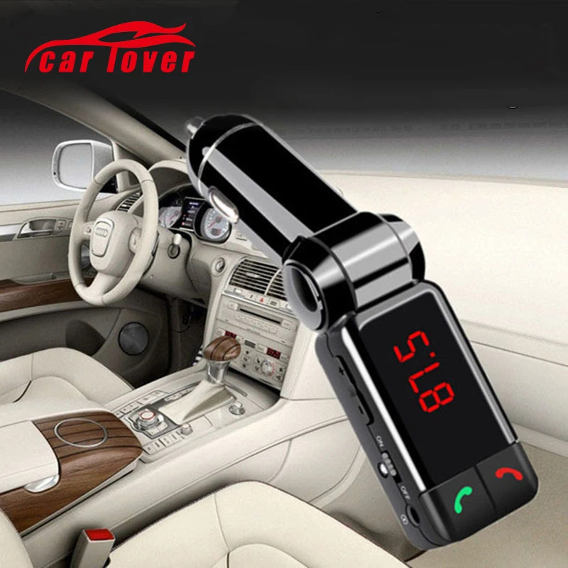 Автомобильный Bluetooth FM передатчик MP3 аудио плеер беспроводной модулятор