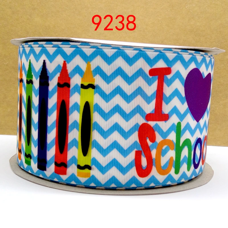 Бесплатная доставка 50 ярдов мультфильм печатных grosgrain ленты 6581 | Дом и сад