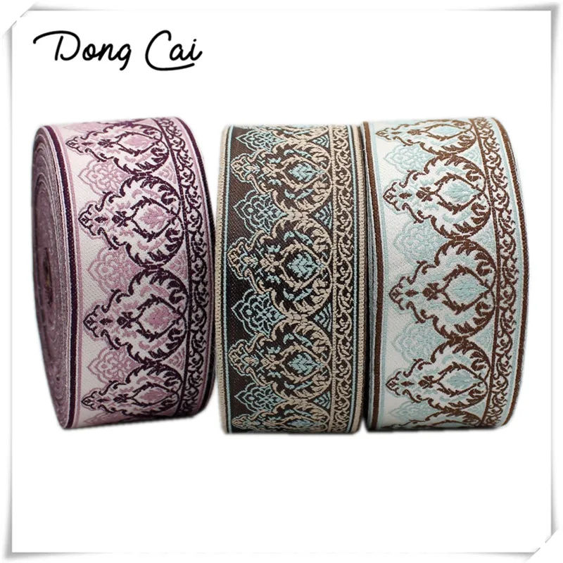 Ribbons for crafts Polyester cotton lace ethnic costume embroidered webbing blinds decoration 5yards/lot Width 6CM | Дом и сад