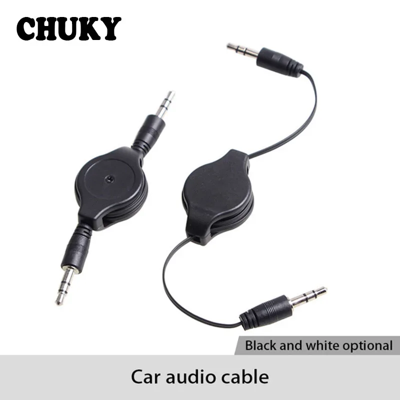 Автомобильный Телескопический аудио кабель CHUKY для телефона MP3 Citroen c4 c5 c3 Chevrolet