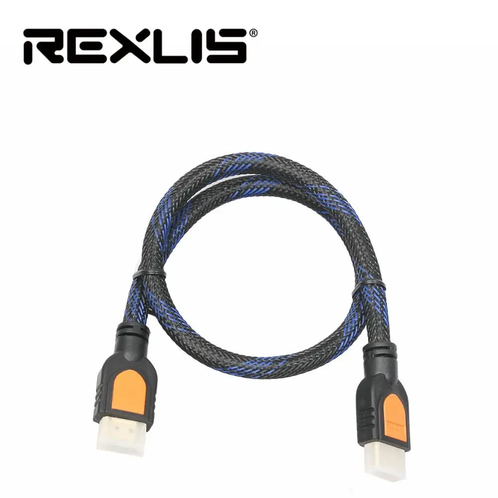 Кабель REXLIS 0 5 м HDMI к 1 4 4K 1080P 3D для PS3 проектор HD LCD Apple TV компьютерные кабели|Кабели