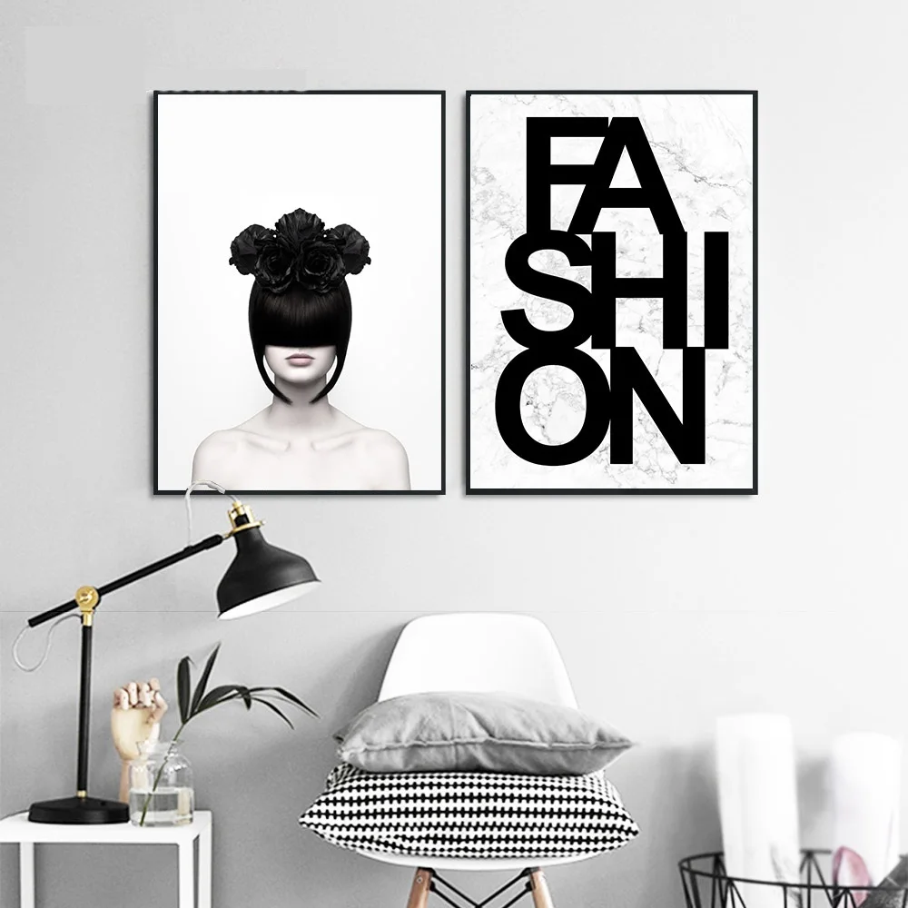 Настенные художественные плакаты на холсте с изображением ананасов