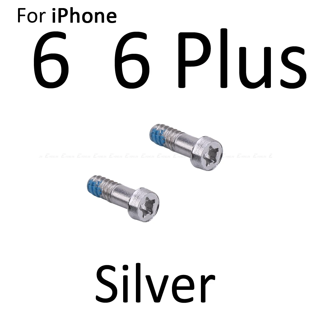 10 компл., высокое качество, для iPhone 4, 4S, 5, 5S, SE, 6, 6 S, 7 Plus, 5-точечная Звезда Pentalobe, нижняя док-станция, соединительные винты