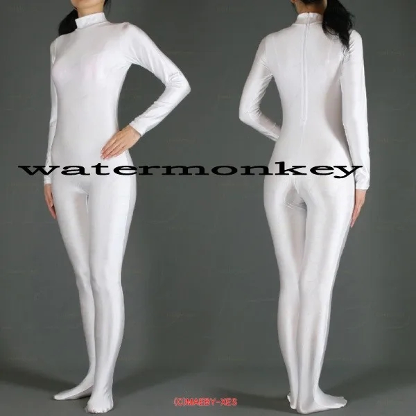 Женский комбинезон на все тело из спандекса гимнастический костюм Zentai без