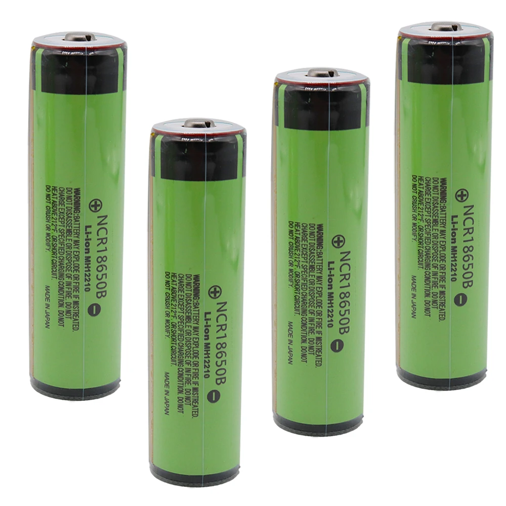 Новинка 18650 батарея 3400mah 3,7 v литиевая батарея для NCR18650B 3400mah подходит для фонарика батареи+ PCB