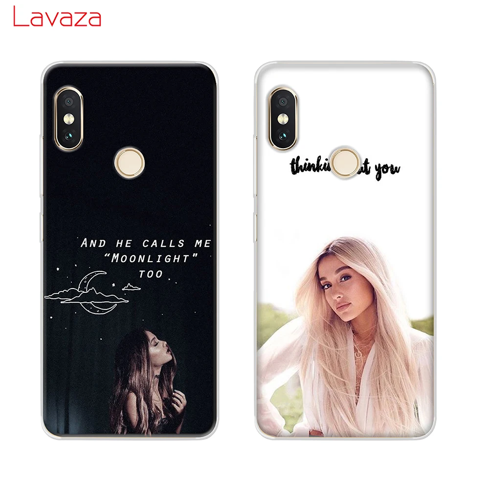 Твердый чехол для телефона Lavaza Ariana Grande Xiaomi Redmi 5A 5 Plus 6 Pro 6A чехлы Note 7 | Мобильные