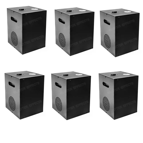 6pc machine Мини холодный искровый фонтан машина Dmx сценический эффект титановый порошок Пожарная машина - Цвет: 6pc machine