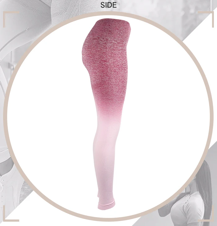 Тонкие бесшовные леггинсы для женщин Высокая талия тренировки Push up Booty Femme компрессионная спортивная одежда Фитнес Мода для спортзала Спорт Бег