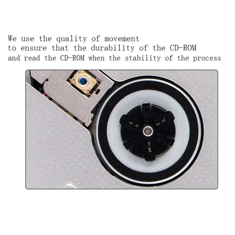 Портативный внешний тонкий USB 2 0 DVD-RW/CD-RW записывающее устройство чип оптический