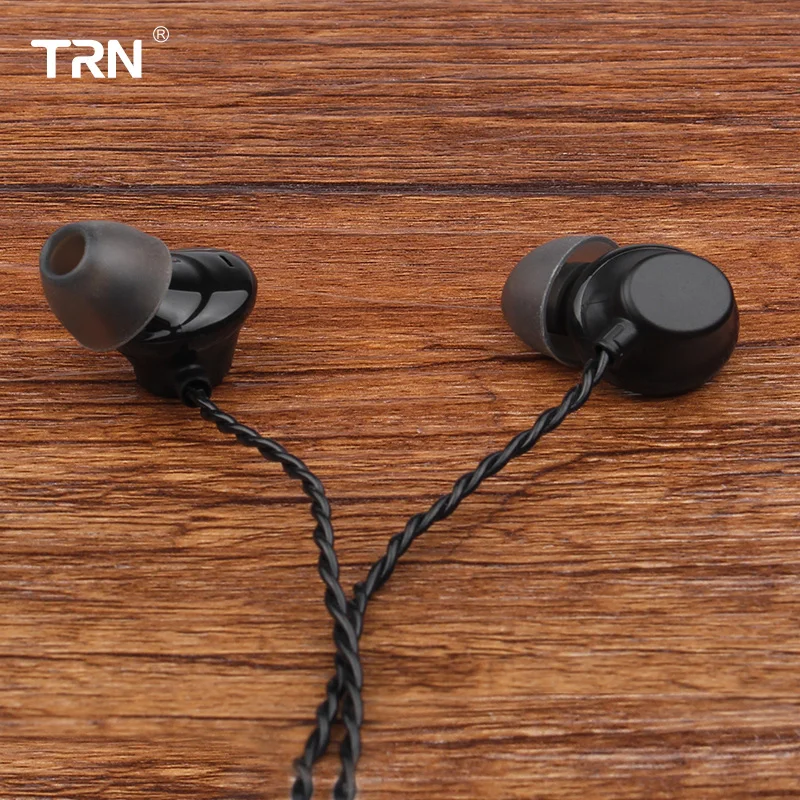 TRN H1 наушники вкладыши динамический привод HIFI DJ монитор бег спортивные ушные