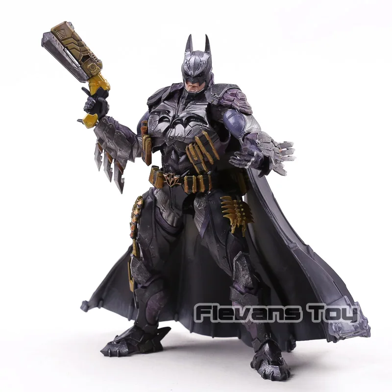 Играть Искусство Кай DC Comics Супер герой вариант PlayArts Kai № 14 Бэтмен бронированный ПВХ фигурка игрушечная Статуэтка