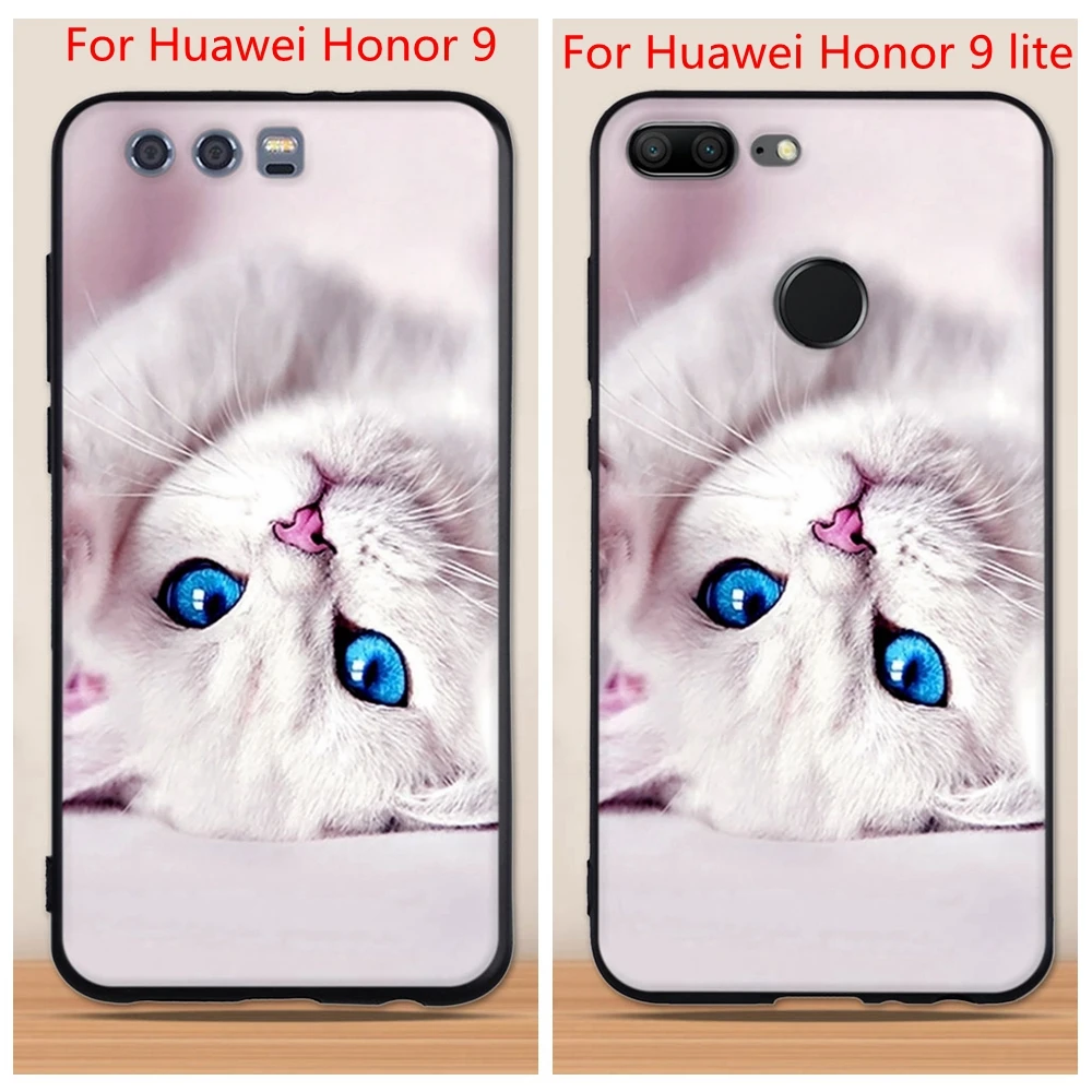 Чехол для huawei Honor 9, чехол для huawei Honor 9 Lite, силиконовый чехол, чехол для huawei Honor 9 Lite, чехол для телефона