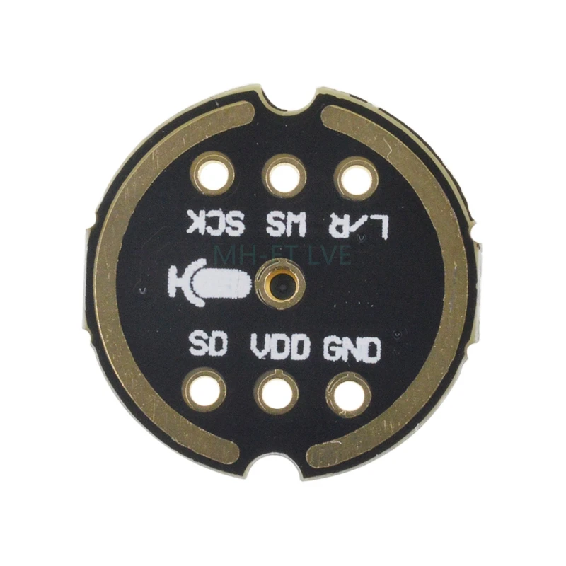 Всенаправленный микрофонный модуль для ESP32 INMP441 ies интерфейс MEMS Высокая точность низкая мощность ультра малый объем