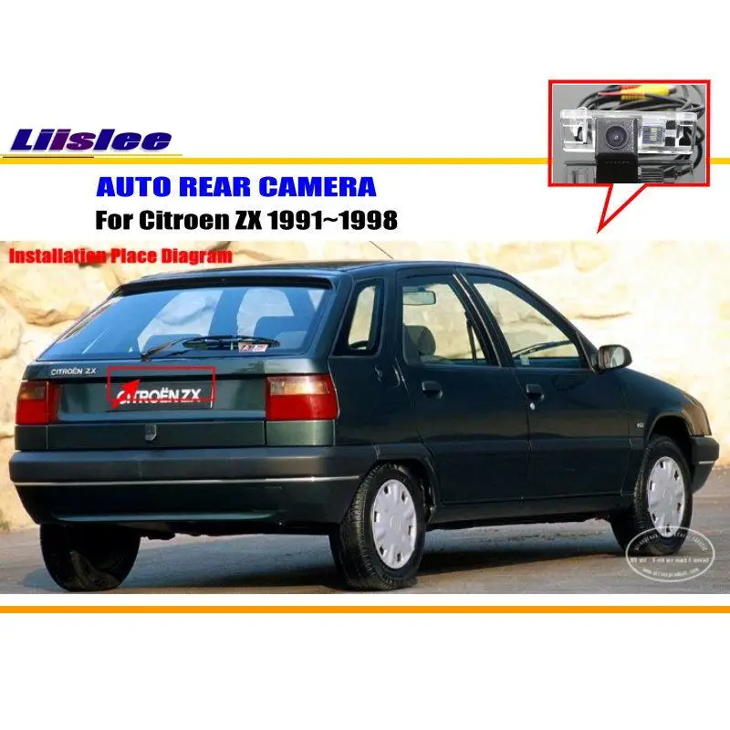 Liislee Автомобильная камера для Citroen ZX 1991 ~ 1998/камера заднего вида/HD CCD RCA NTST PAL