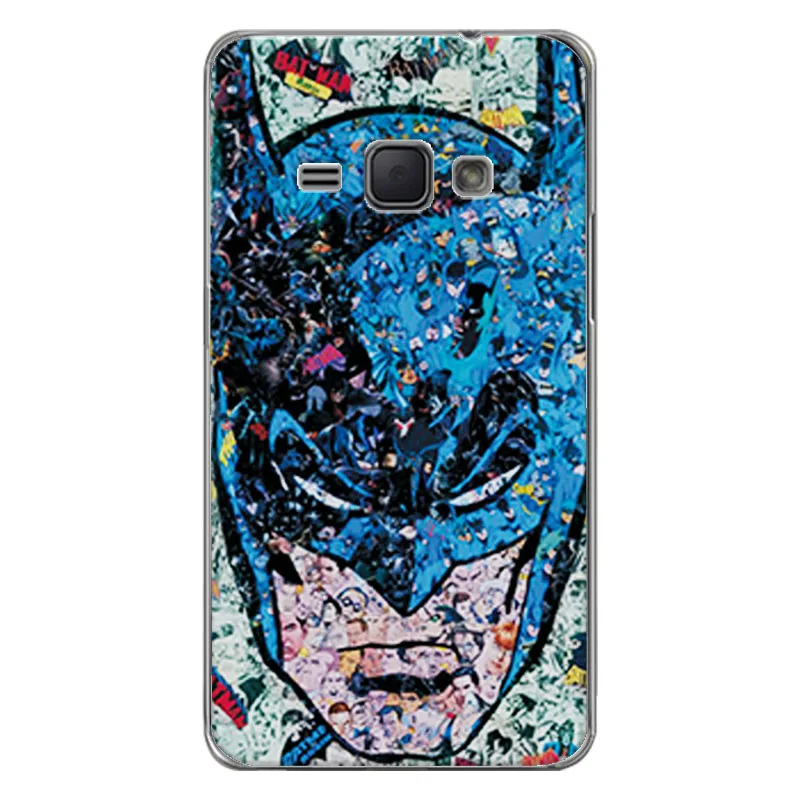Charming Marvel Hero Captain America Phone Case For Samsung Galaxy J1 2016 Spiderman Soft TPU J120F Shell |