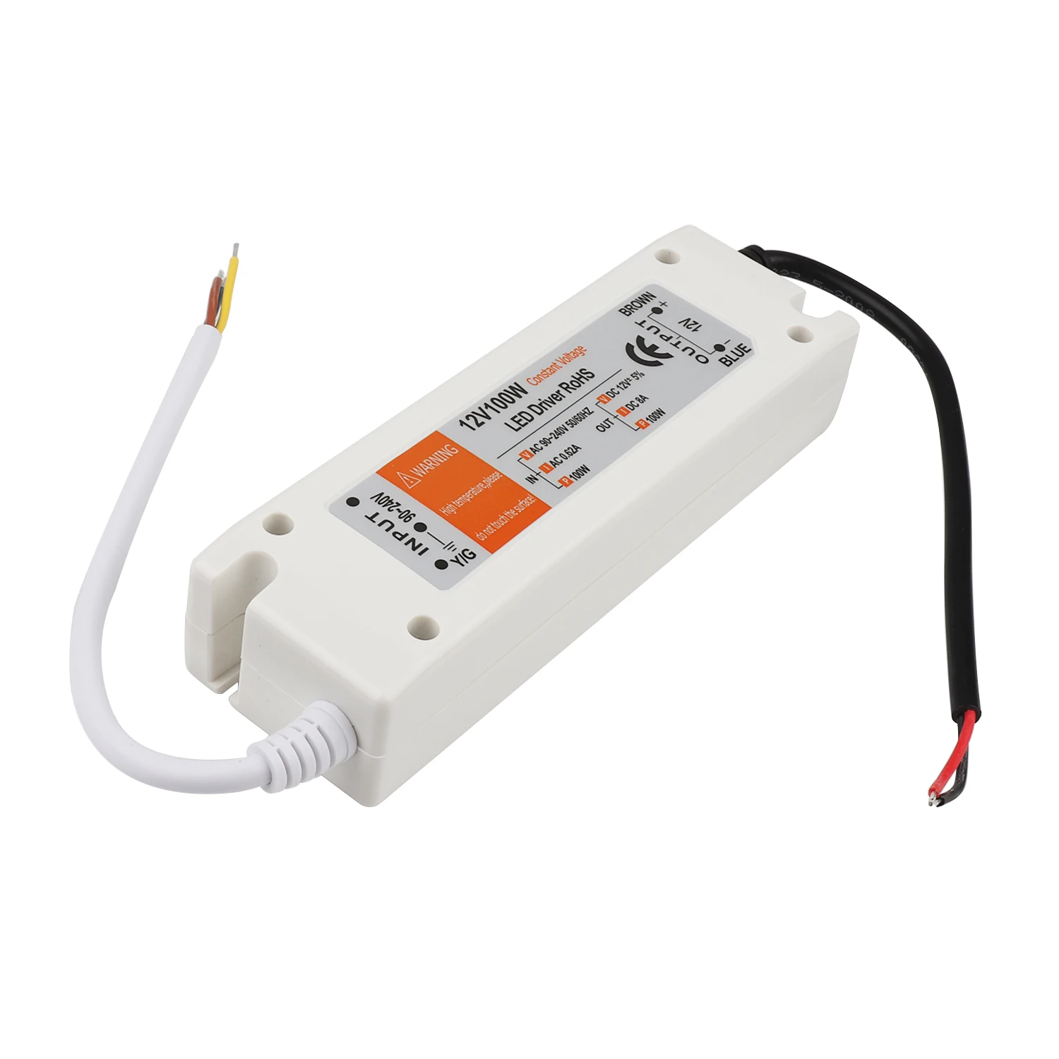 

Светодиодный драйвер 12В 100 Вт трансформаторы AC110V 220V постоянного тока до DC12V светодиодный Мощность адаптер для светодиодный полосы света све...