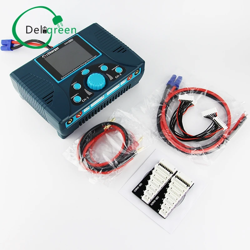 I зарядное устройство 308Duo 1300 Вт источник питания синхронный Lipo баланс батареи Смарт& мульти зарядное устройство RC автомобиль и вертолет