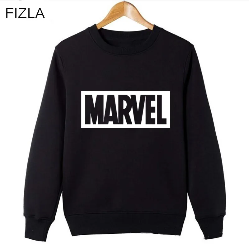 FIZLA бренд супер герой Marvel толстовки с принтом Модные мужские и женские пуловеры горячая распродажа Осенние и зимние мужские спортивные костюмы