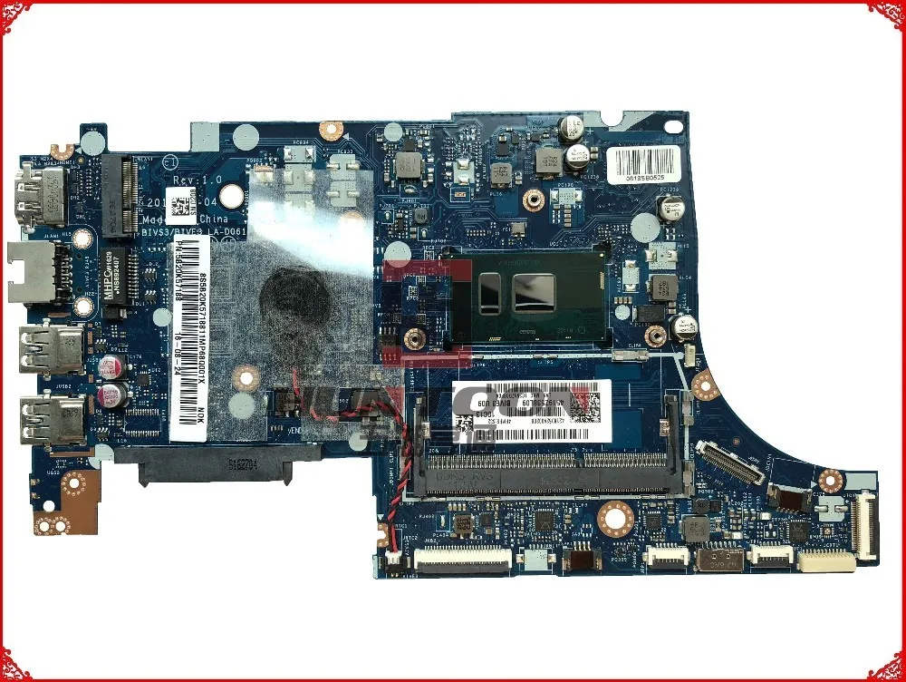 FRU: 5B20K57188 для Lenovo E31 80 материнская плата ноутбука BIVS3/BIVE3 LA D061P SR2EY I5 6200U DDR3 100%