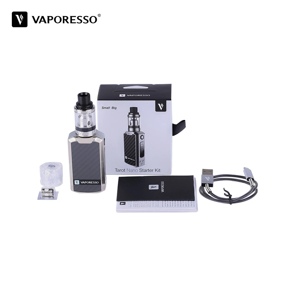 Оригинальный набор Vaporesso Tarot Nano электронная сигарета vaporizador со встроенным 2500 мАч