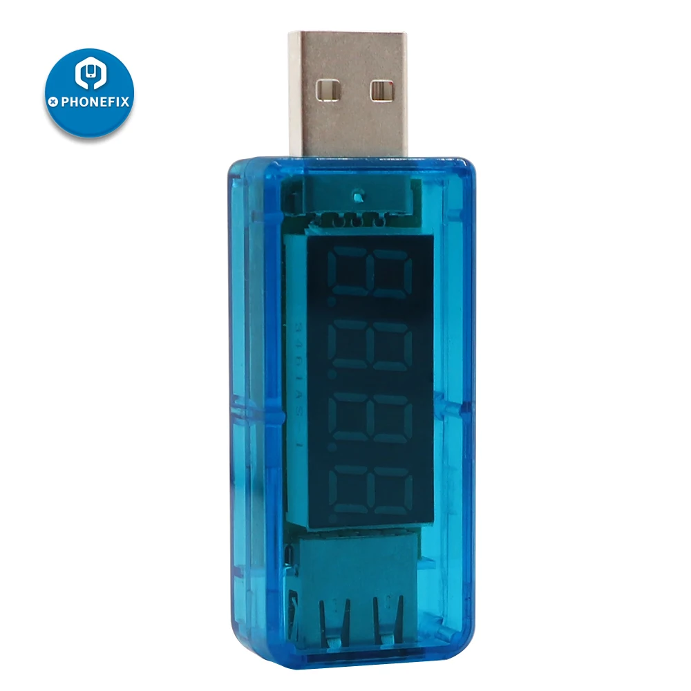 PHONEFIX новинка ЖК дисплей USB порт выход ток Цифровое зарядное устройство тестер