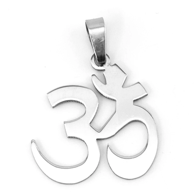 Индуизм АУМ подвеска Ом амулеты ювелирные изделия из нержавеющей стали