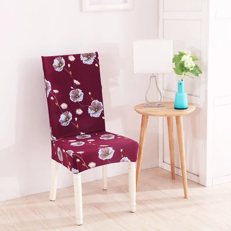Мягкий Уютный съемный стрейч обеденный стул протектор чехол спандекс