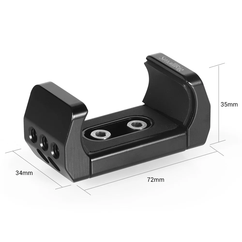 SmallRig Holder for Portable Power Banks Quick Release Clamp Mount For 53mm-87mm Portable Chargers-2336