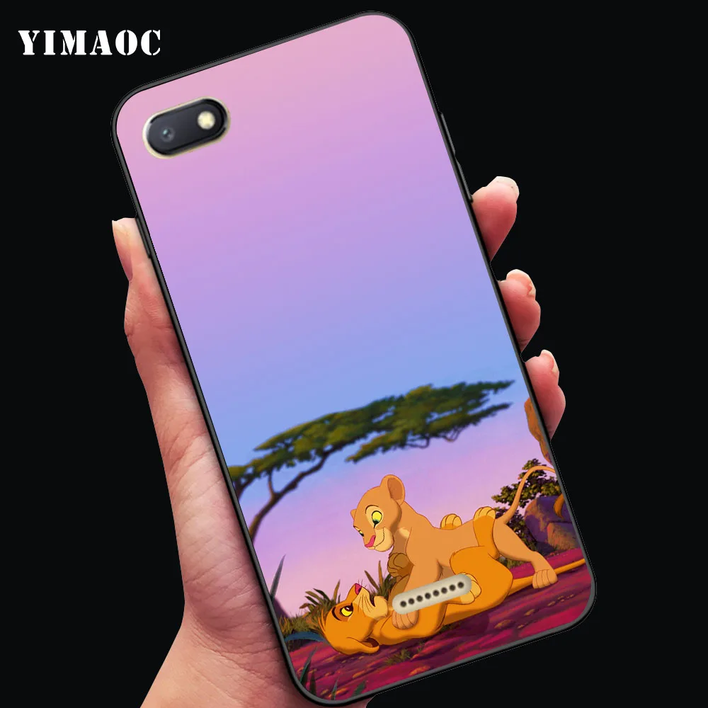 Мягкий силиконовый чехол YIMAOC lion king для Xiaomi Redmi Note 6 Pro 7 S2 Go |